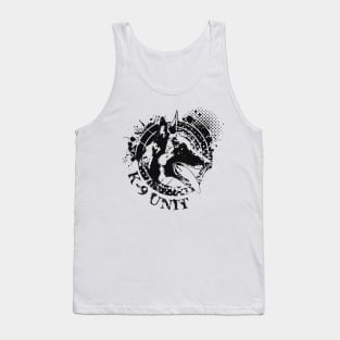 K-9 Unit - Police Dog Unit- Malinois Tank Top